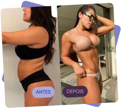 Andressa Miranda - antes e depois